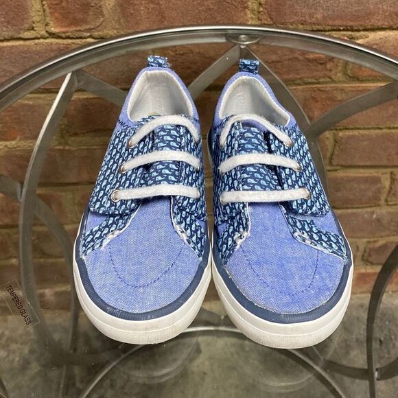 Sperry x Vineyard Vines Crest Vibe Jr Chambray Shoes Size 9 - Picture 3 of 9
